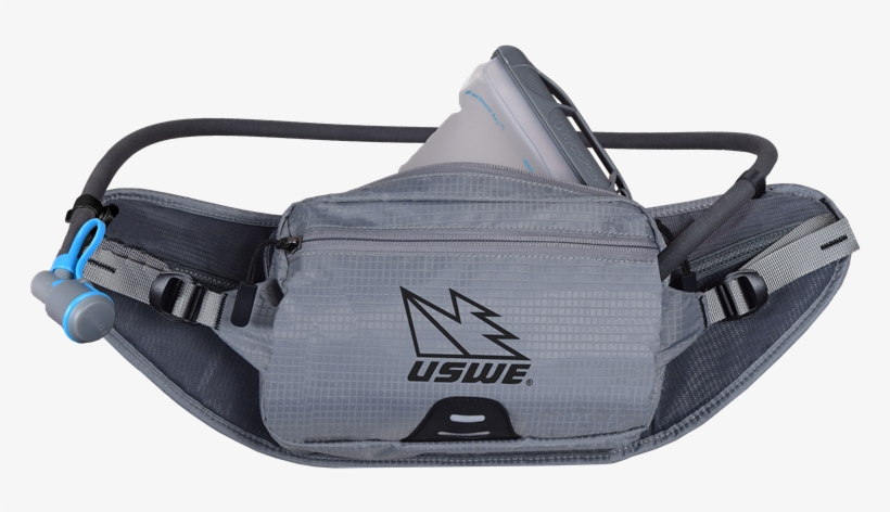 Zulo2 Grey 03 Web V2 - Hip Pack With Hydration Bladder, transparent png #1567946