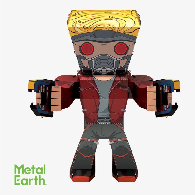 Metal Earth Legends Mini Caricature Model - Guardians Of The Galaxy, transparent png #1568183