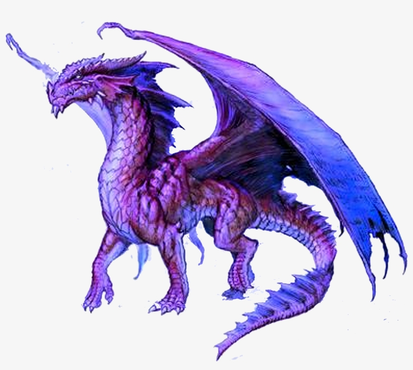 Dragon Png - Cafepress Purple Dragon Tile Coaster, transparent png #1568500
