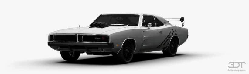 Dodge Charger Coupe 1969 Tuning - Dodge Charger 1969 Spoiler, transparent png #1568522