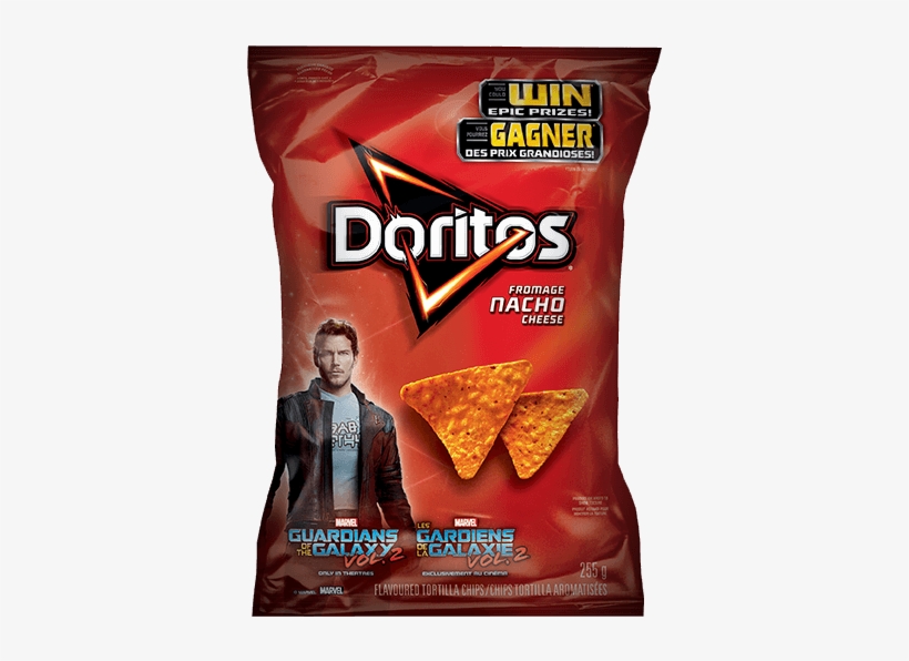 Starlord - Doritos Nacho Cheese Tortilla Chips, transparent png #1568651