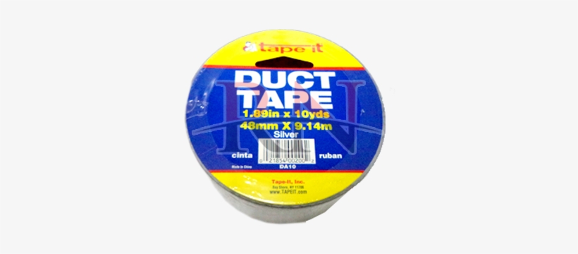 Tape It - Tape-it D10blk Duct Tape Black 1.89" X 10yds, (case, transparent png #1568854