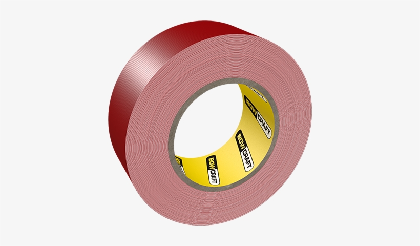 Gewebeband / Duct Tape Red - Adhesive Tape, transparent png #1569081