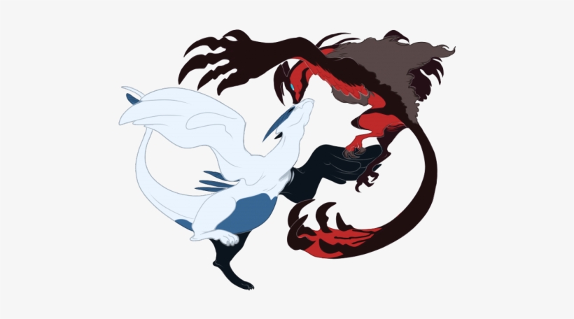 Lugia And Yveltal - Pokemon Yveltal And Lugia, transparent png #1569531