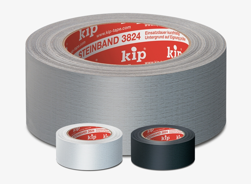 Kip Tape 3824 Steinband - Kip Steenband Reparatietape 3824 Zilver 38mm X 50m, transparent png #1569550