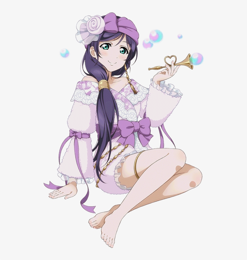 Transparent - Idolized - Nozomi Bathrobe, transparent png #1569587