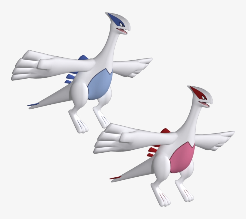 Download Zip Archive - Pokemon Lugia Model, transparent png #1569677