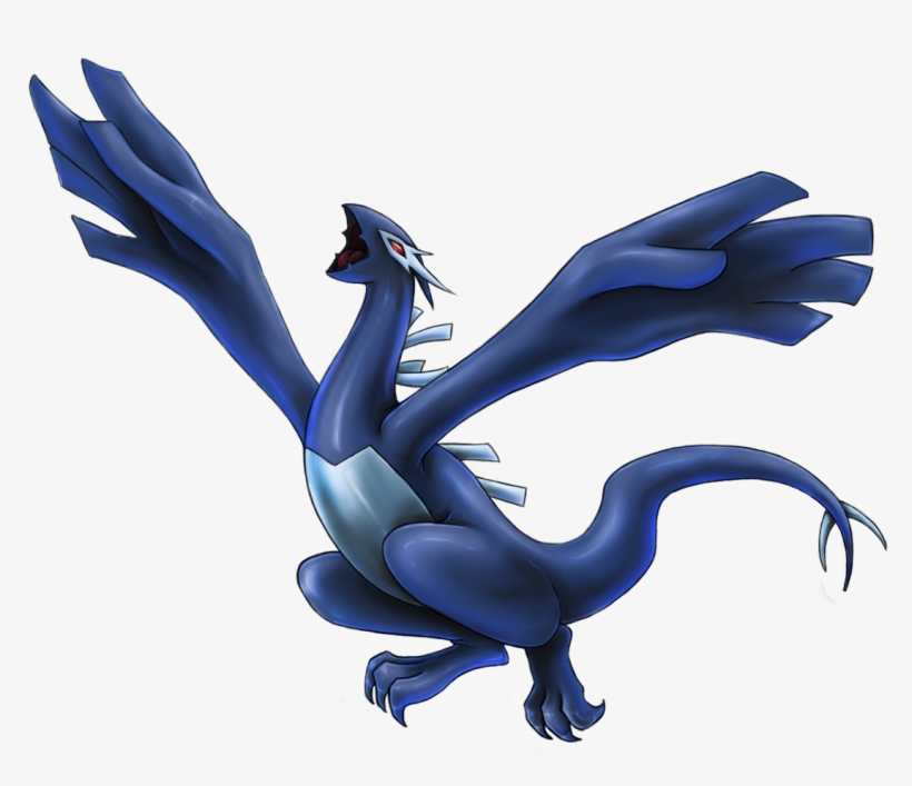 Shadow Lugia By Lady-leaf On Deviantart - Pokemon Lugia Next Stage, transparent png #1569801