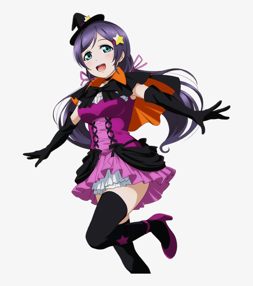Clipart Freeuse Stock School Idol Tomodachi Cards Album - Nozomi Tojo Halloween, transparent png #1569825