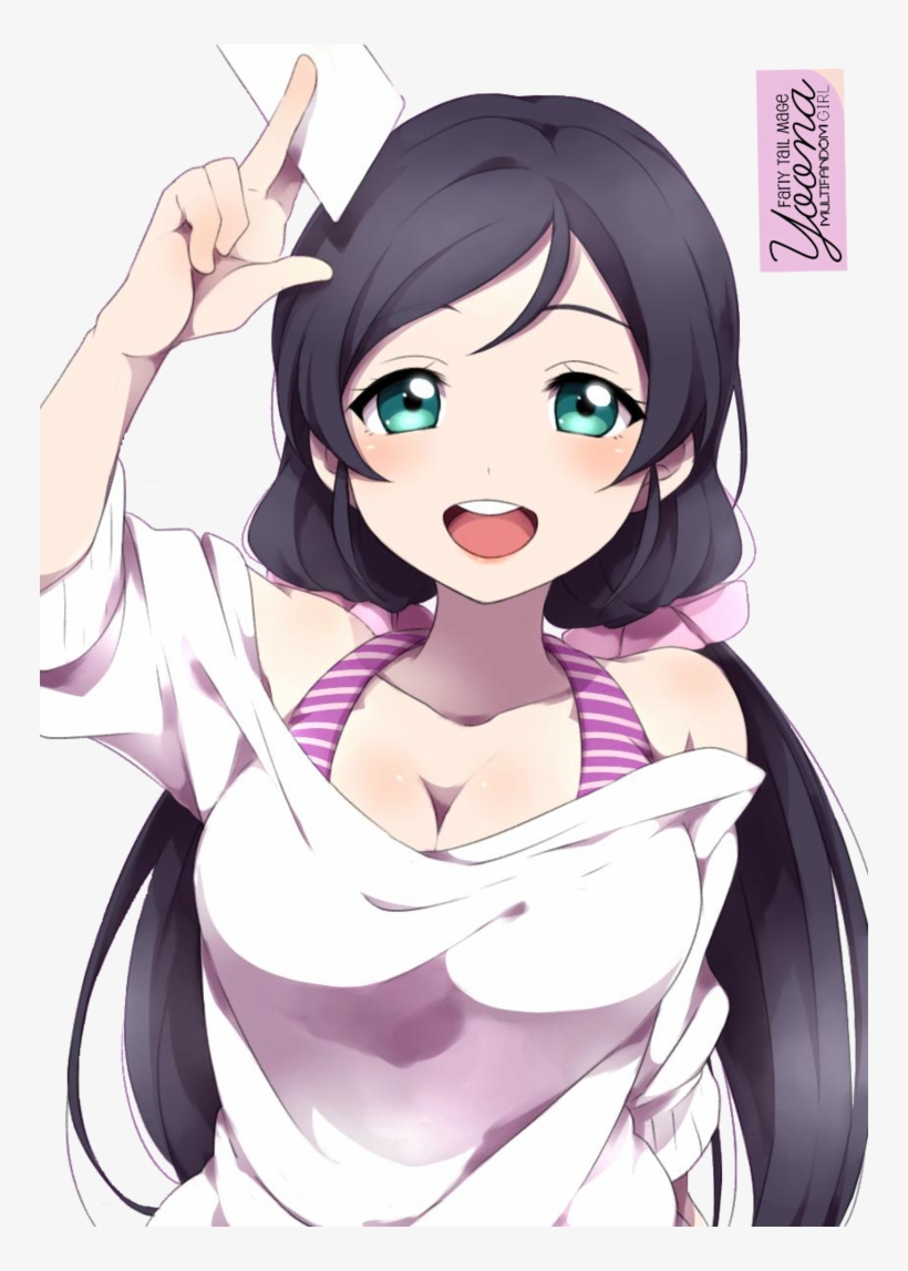 Love Live Nozomi Toujou Render By Yoonafandom-d8jvwai - Anime Love Live Nozomi, transparent png #1569865