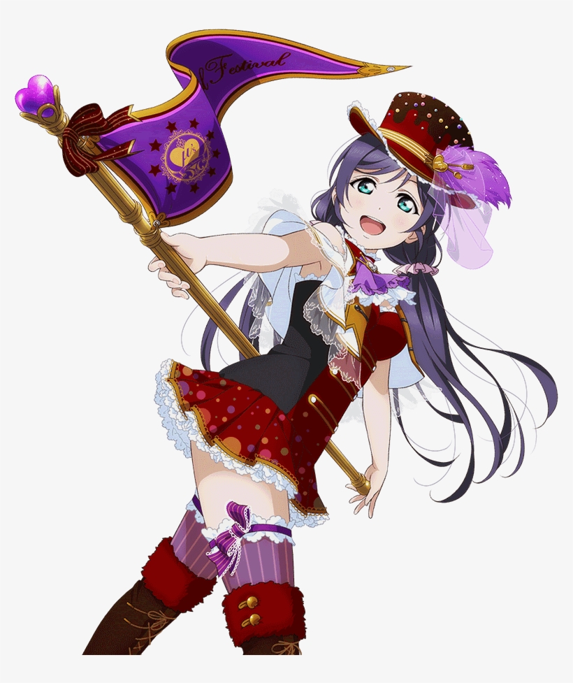 Nozomi Tojo Transparent Ur - 9pcs Love Live Girls Badges Small Hat Pin Bag Pendant, transparent png #1569955