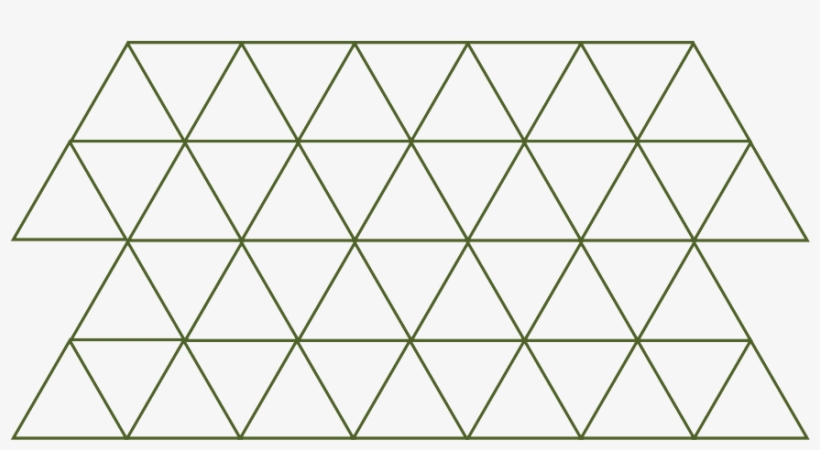 Regular Tessellating Triangles - Wasbar, transparent png #1569963
