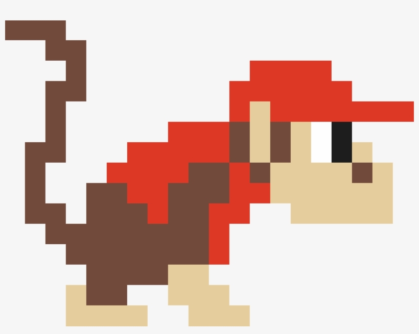 Mystery Mushroom Diddykong - Diddy Kong Mario Maker, transparent png #1570411