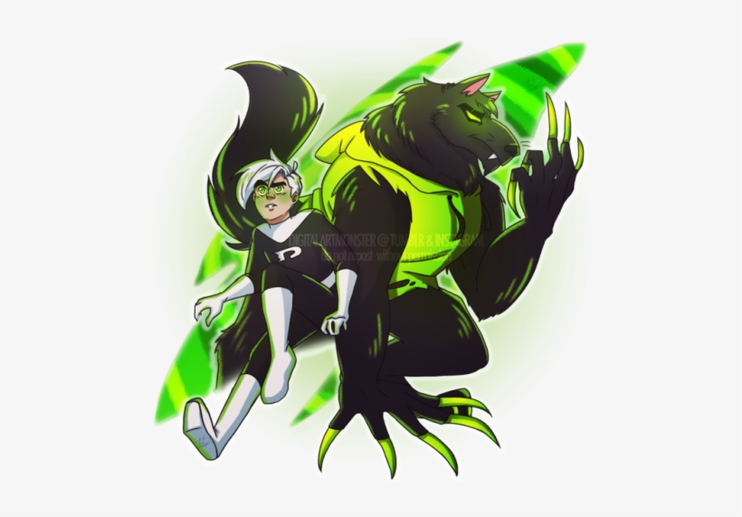 Dannymay Day Fifteen - Wulf Danny Phantom Fanart, transparent png #1570435