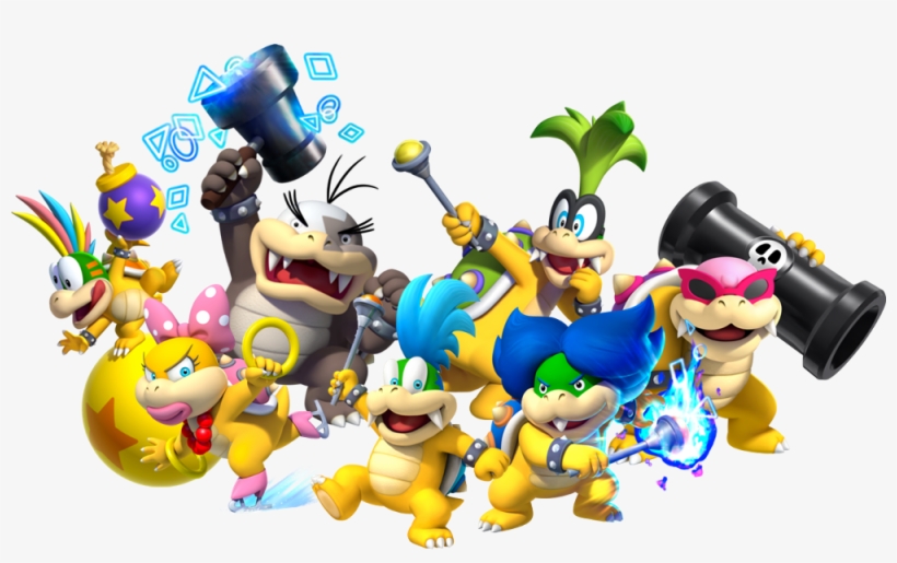 We Need The Koopalings To Be Dlc Or In Super Mario - Mario Koopalings, transparent png #1570513