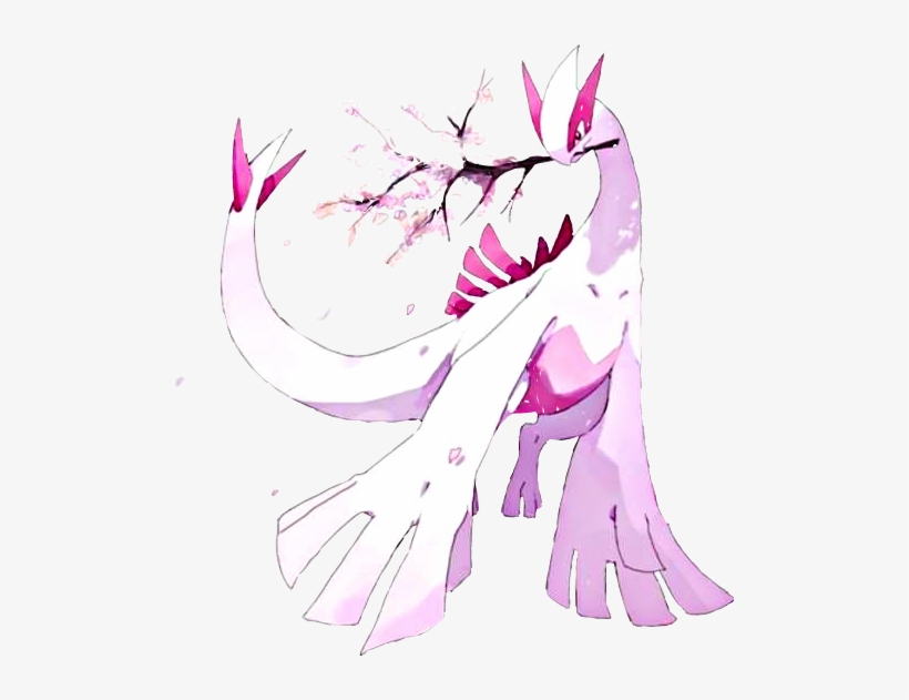 Pokemon Lugia Lugiashiny Schillernd Shinypokemon Beauti - Picsart Photo Studio, transparent png #1570630