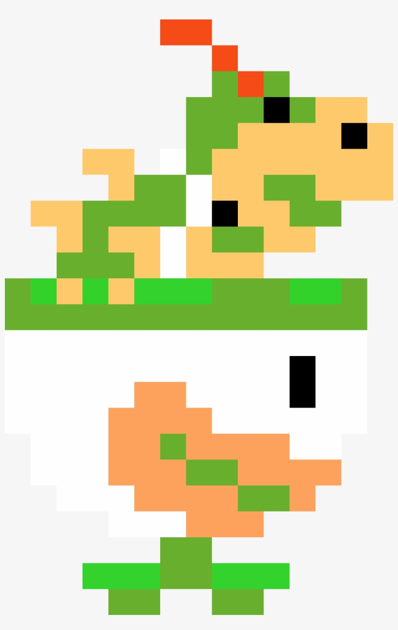 Donkey Kong Jr Mario Sprite - Bowser Jr Amiibo Super Mario Maker, transparent png #1570951