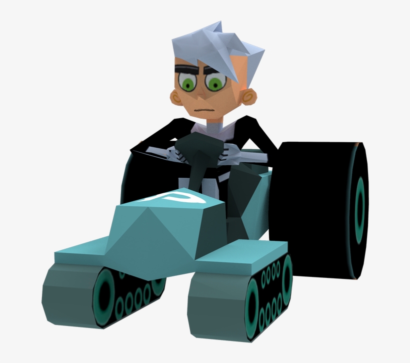 Pc Computer Nicktoons Winners Cup Racing Danny Phantom - Danny Phantom, transparent png #1571071