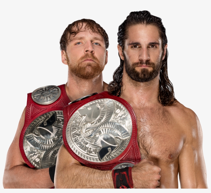 Seth And Dean's Championship Picture From Wwe - Dean Ambrose Seth Rollins Png, transparent png #1571266