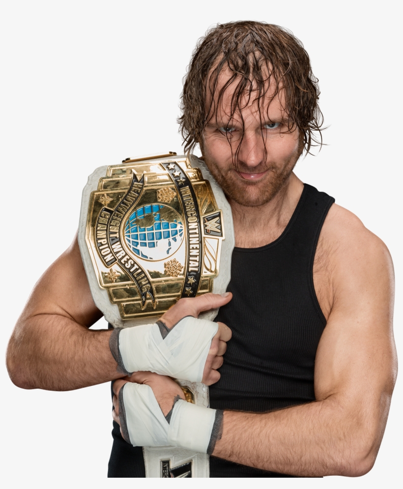 Dean Ambrose New Ic Champion 2017 Png - Wwe Dean Ambrose 2017, transparent png #1571331