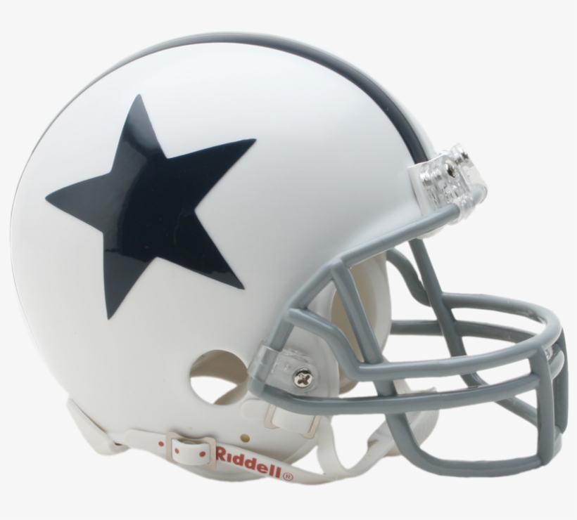 Dallas Cowboys 1960 To 1963 Riddell Mini Replica Throwback - Eagle Football Helmet, transparent png #1571370