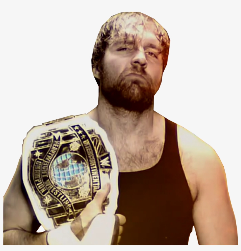 Dean Ambrose - Wwe Dean Ambrose Intercontinental Champion 2017, transparent png #1571576