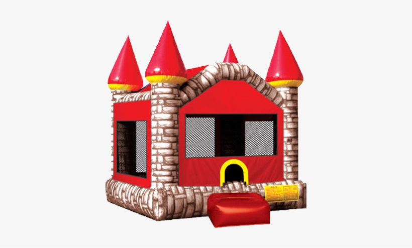 Camelot Castle Red - Ninja Jump Camelot Castle Blue Inflatable Bouncer,, transparent png #1571640