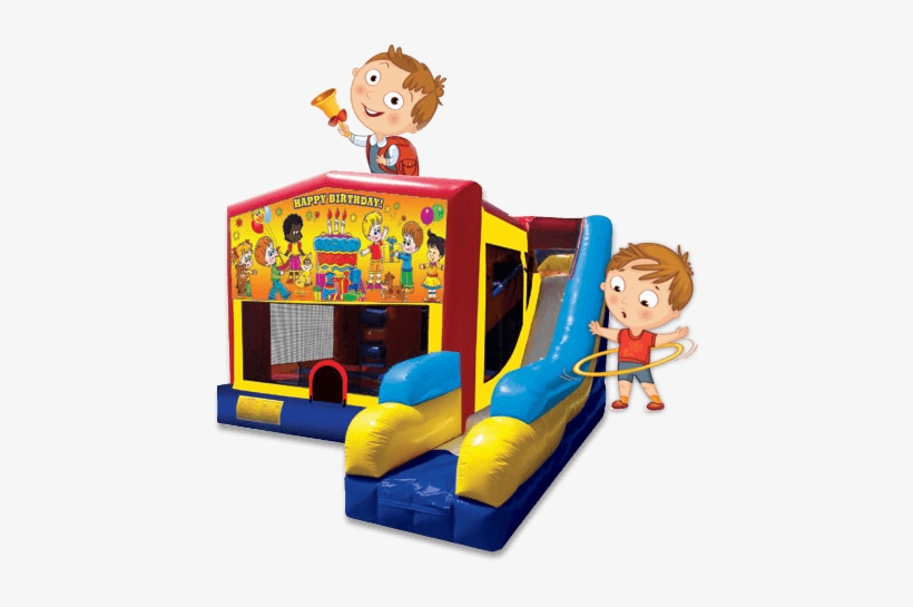 No Img - Bounce Buy Module Combo 7 Bouncer Slide, transparent png #1571686