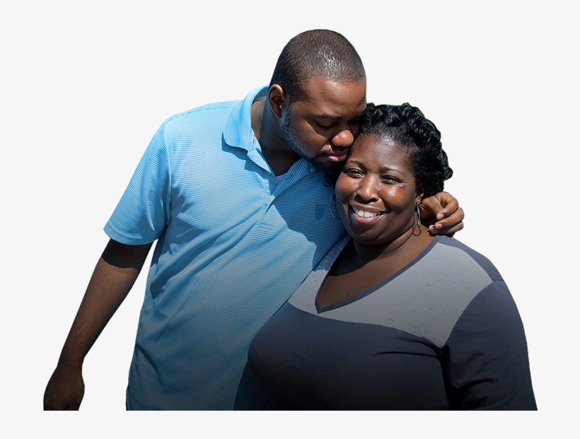 Healthy Man And Woman Embracing - Hug, transparent png #1571788