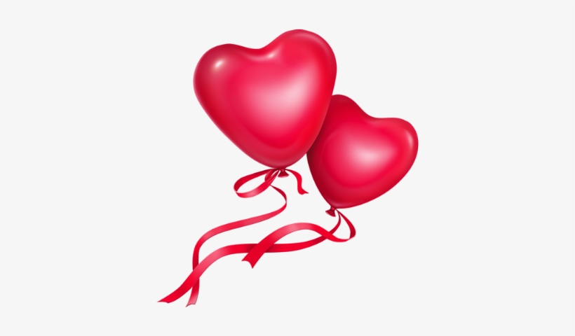 Pink Heart Balloons, transparent png #1571850