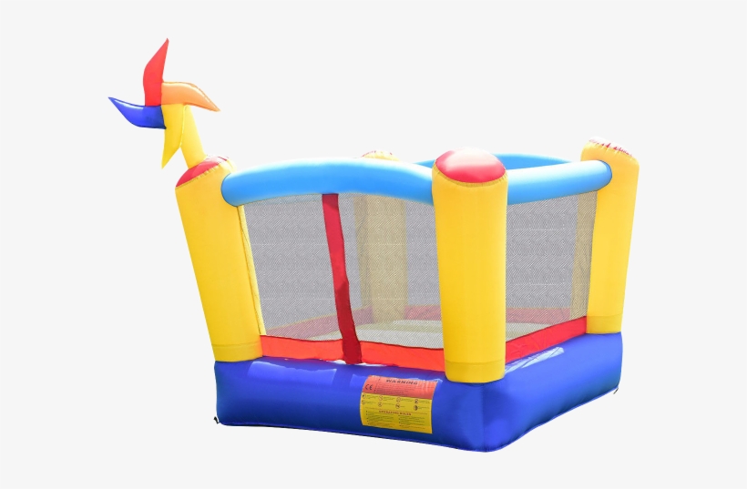 Castle Inflatable Moonwalk Bounce House With Rotating - Inflatable Castle, transparent png #1572101