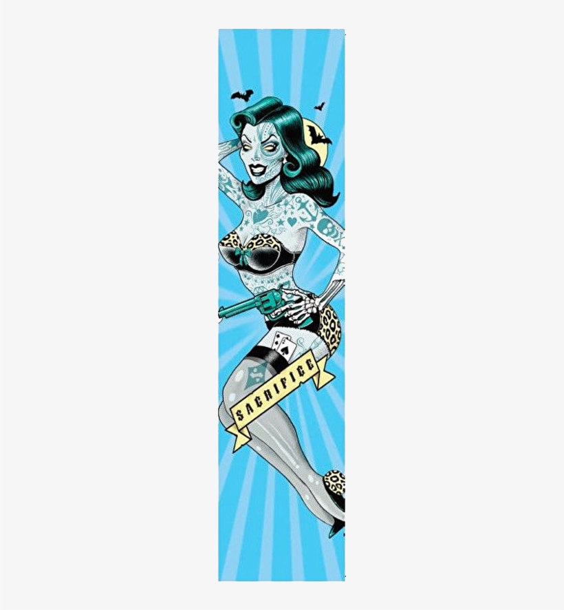 Girl Scooter Grip Tape, transparent png #1572262