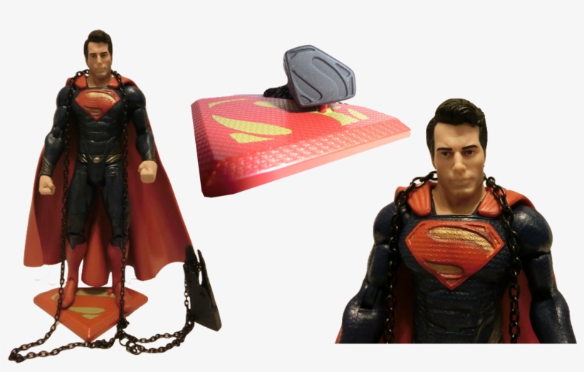 Man Of Steel Prototype Figures Premier First Look Exploders - Action Figure, transparent png #1572267