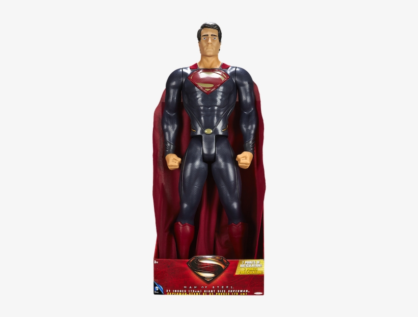 Enter To Win Jakks Pacific's 31-inch Figure By Liking - Dc Universe Man Of Steel 31" Action Figure, transparent png #1572355