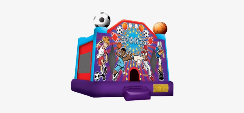 Sports Bounce - Bounce House Sports, transparent png #1572422