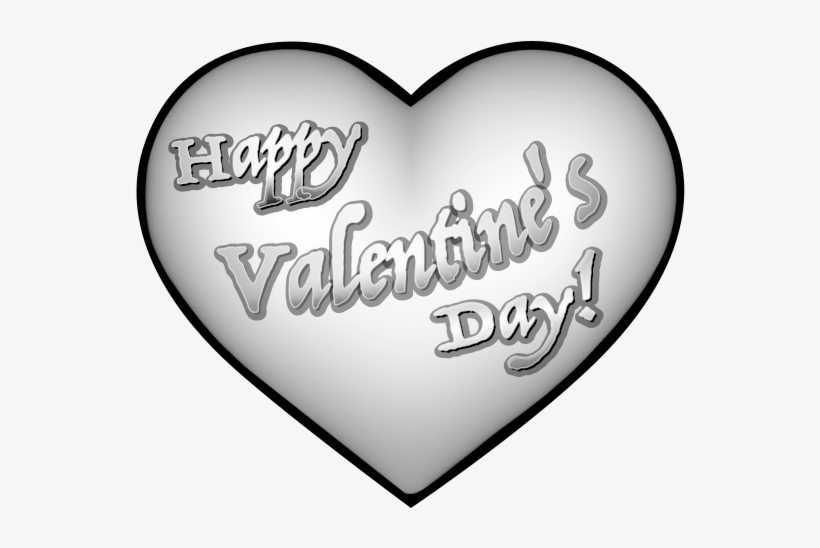 Heart - Happy Valentine Day Png 3d, transparent png #1572475