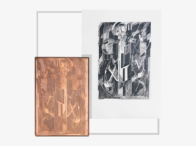 Etching - Gravure A Leau Forte Plaque, transparent png #1572594