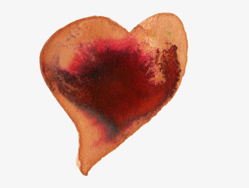 20 Watercolor Heart Vol - Heart, transparent png #1572674