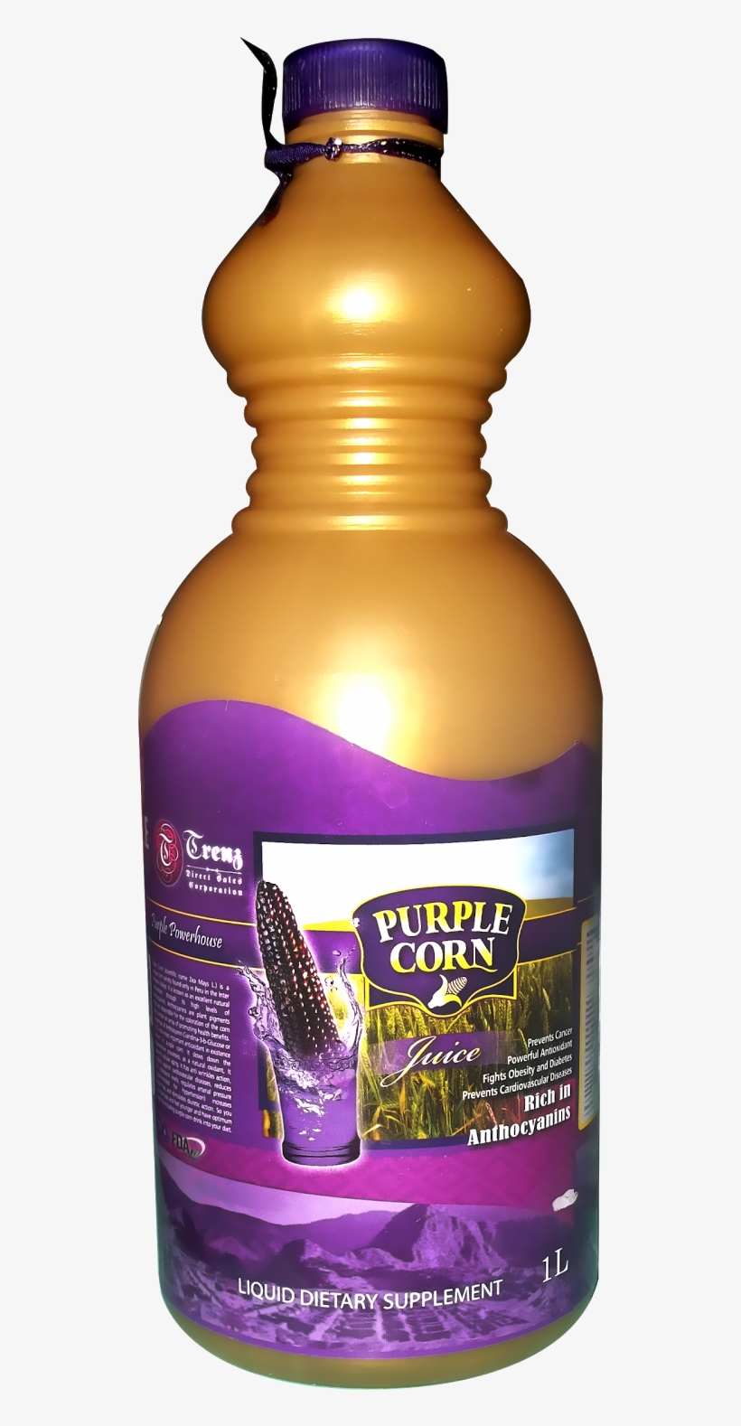 Purple Corn Juice - Purple Corn Juice Peru, transparent png #1572702