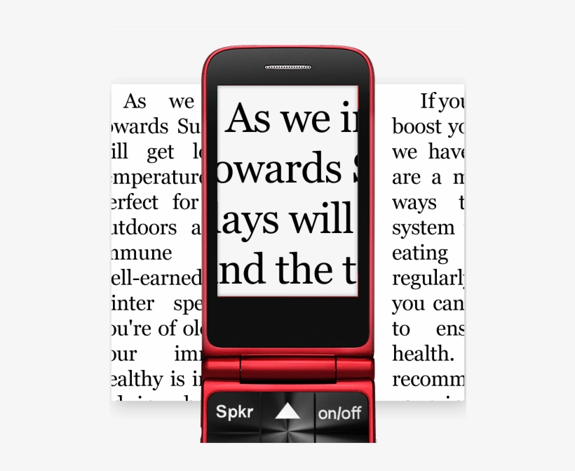 The Jitterbug Flip Has Helpful Features Built-in, Including - Greatcall Jitterbug Flip, transparent png #1572754