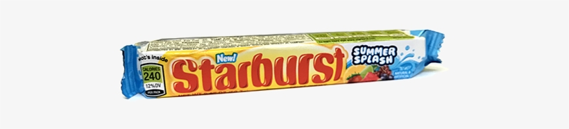 Starburst Fruit Chews Summer Splash - Starburst Sweets & Sours, transparent png #1572778