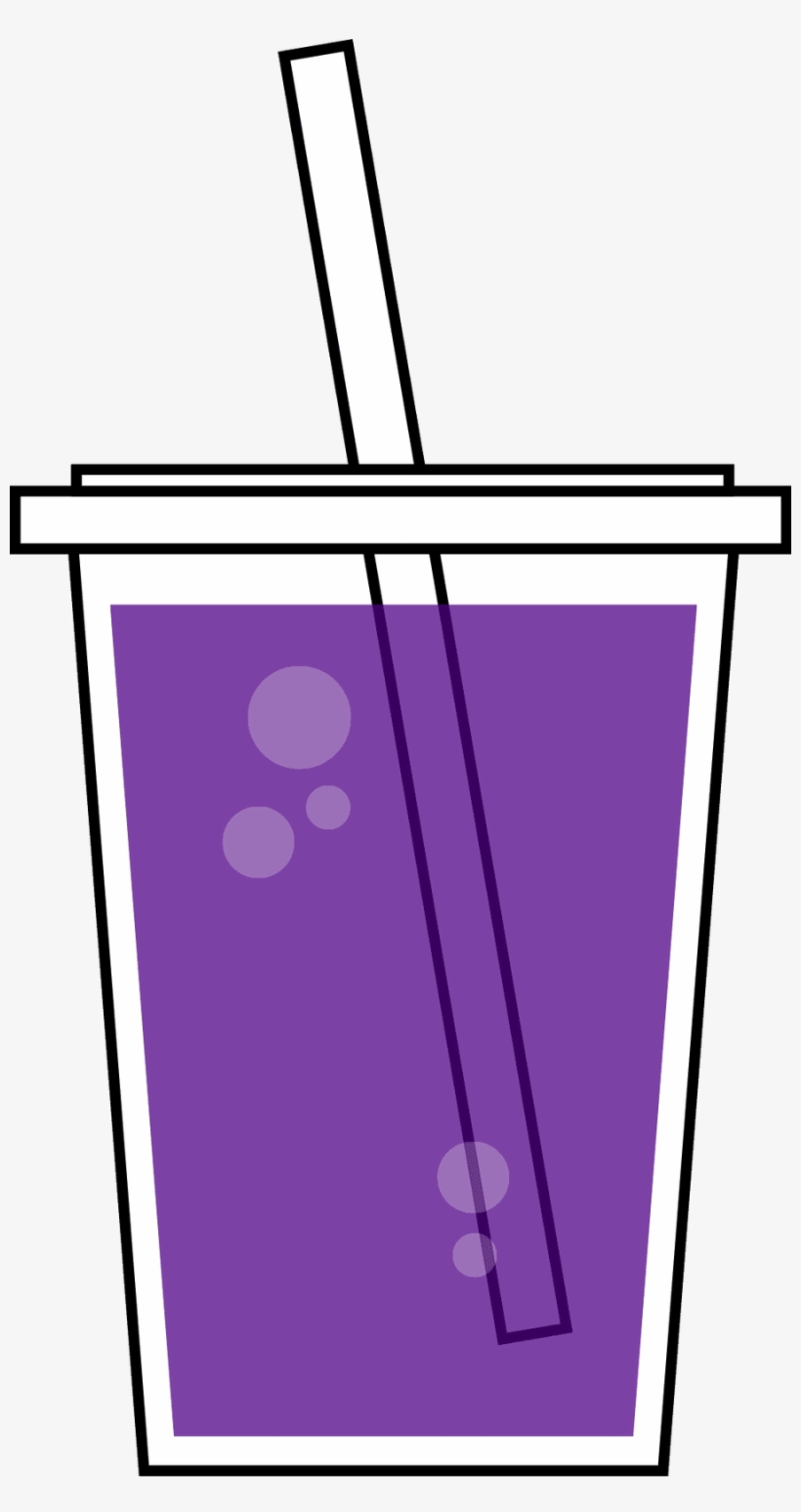 Purple Drink Clipart - Green Juice Clip Art, transparent png #1572780