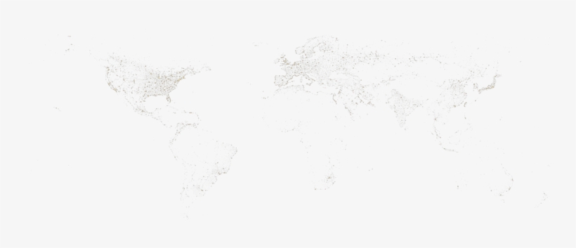 Sphere Earth Lights 01 Small - Sketch, transparent png #1573145