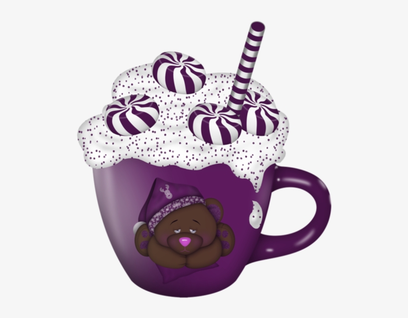 Cup Clipart Purple Cup - Cup, transparent png #1573374