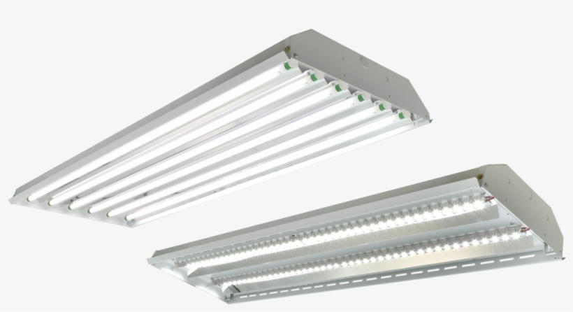 2nd Generation Reflect A Bay High Bay Lighting Fixture - Simkar 6 Lamp T5 Fluorescent High Bay Made In The Usa, transparent png #1573469