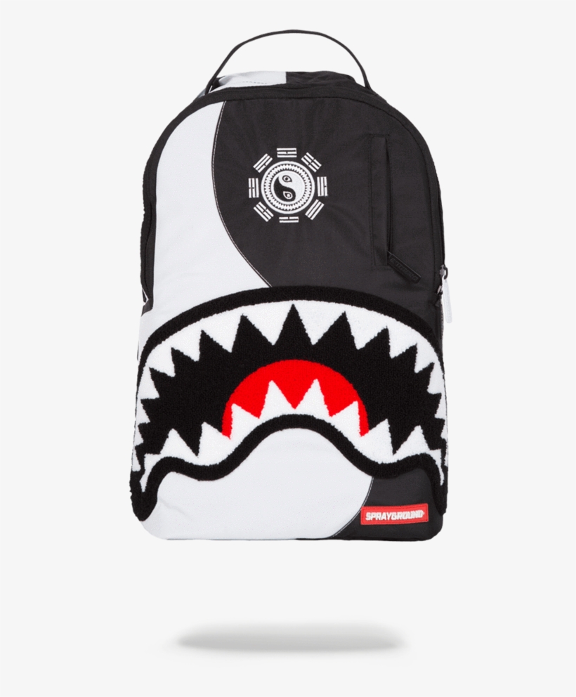 Sprayground Yin Yang Shark, transparent png #1573941