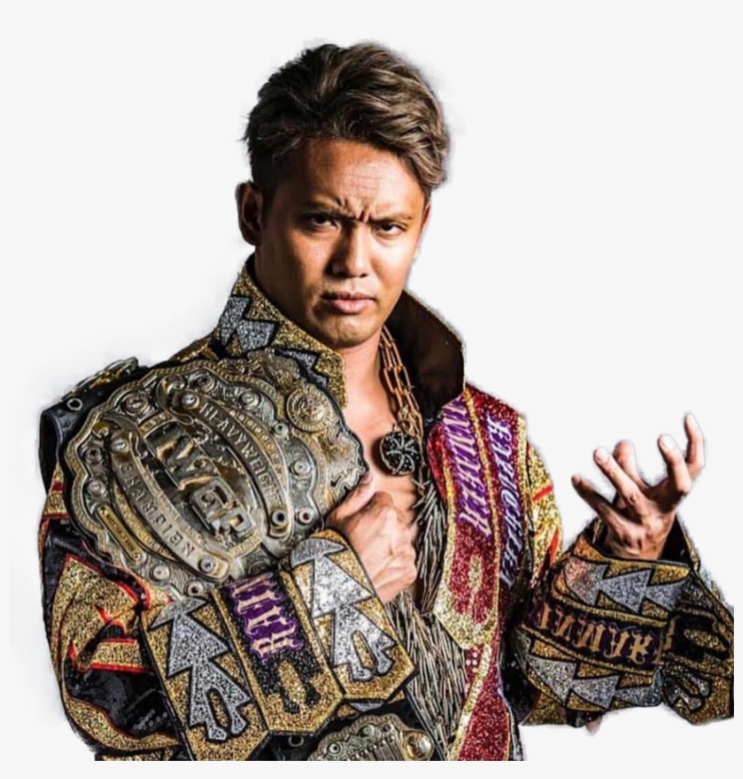 For Those Of You Not Acquainted With Okada, He Is New - Kazuchika Okada Iwgp Champion, transparent png #1574208