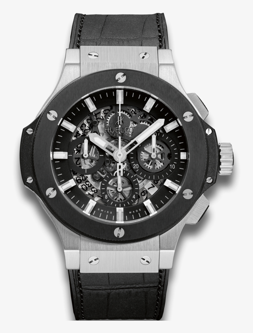 Hublot Big Bang Aero Bang Black Magic 44mm - Hublot Big Bang Unico, transparent png #1574380