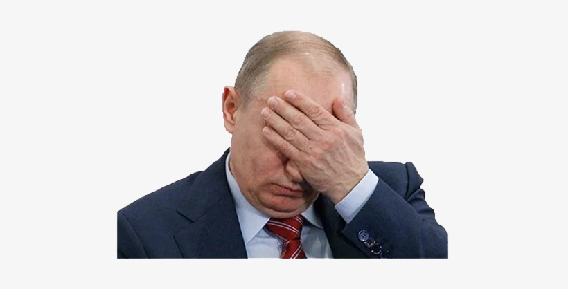 Putin Stickers Messages Sticker-1 - Putin Hand In Face, transparent png #1574659