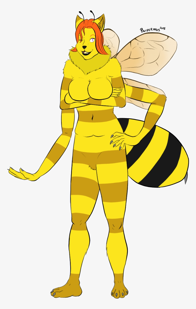 New Queen Bee In The Hive - Cartoon, transparent png #1575030